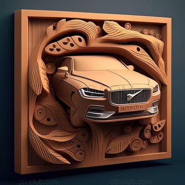 3D мадэль Volvo S90 (STL)